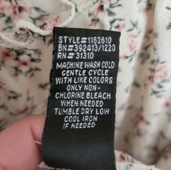 by & by | Floral Flowy Dress Women's XL - Picture 11 of 12